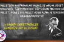 ÖĞRETMENLER GÜNÜ